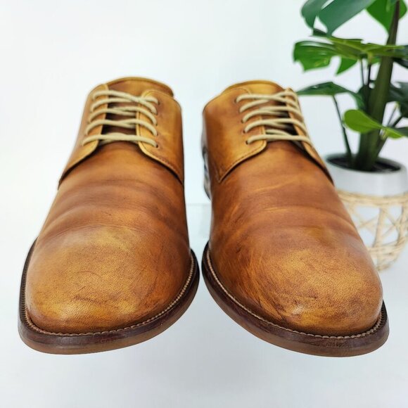 Cole Haan Men's Williams Plain II Brown Leather Oxfords Shoes Size 11.5 - Picture 2 of 9